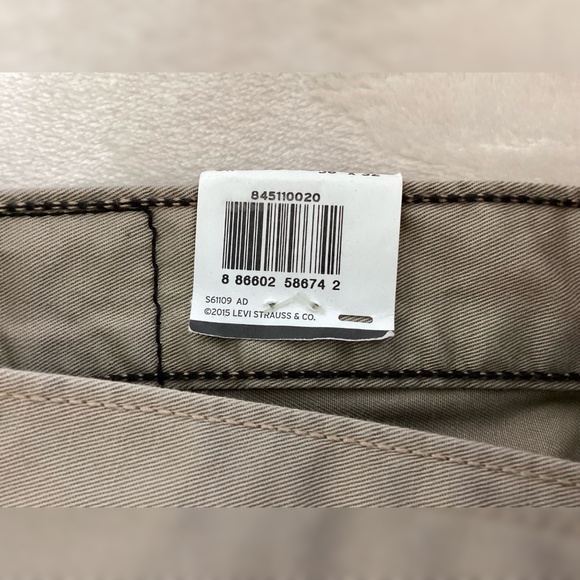 Mens Levi’s 511 36X32 | Slim Cut Khakis | 2015 | NWT - Picture 14 of 15